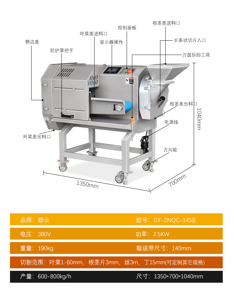 整機尺寸和說明 整機尺寸和說明